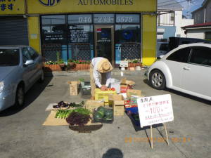 余剰野菜販売