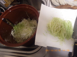 ザワークラウト作り