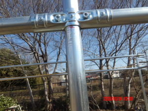 補強ネジ打ち込み